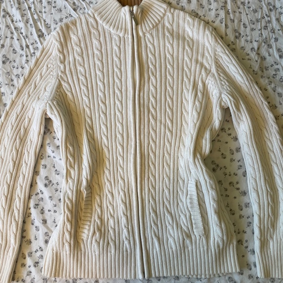 Tabi Simply Classic Zip Up Knitted Sweater - Picture 1 of 5